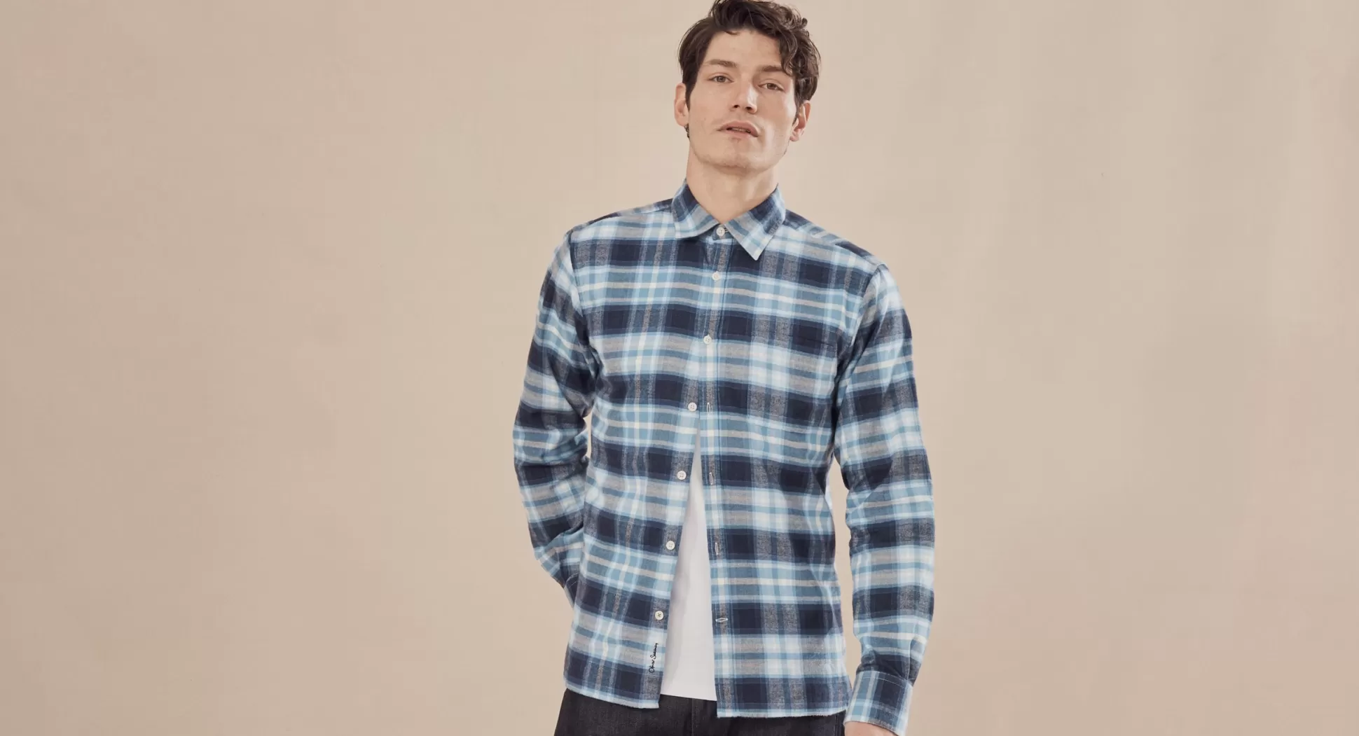 Oliver Sweeney Shirts^Censo Blue Check