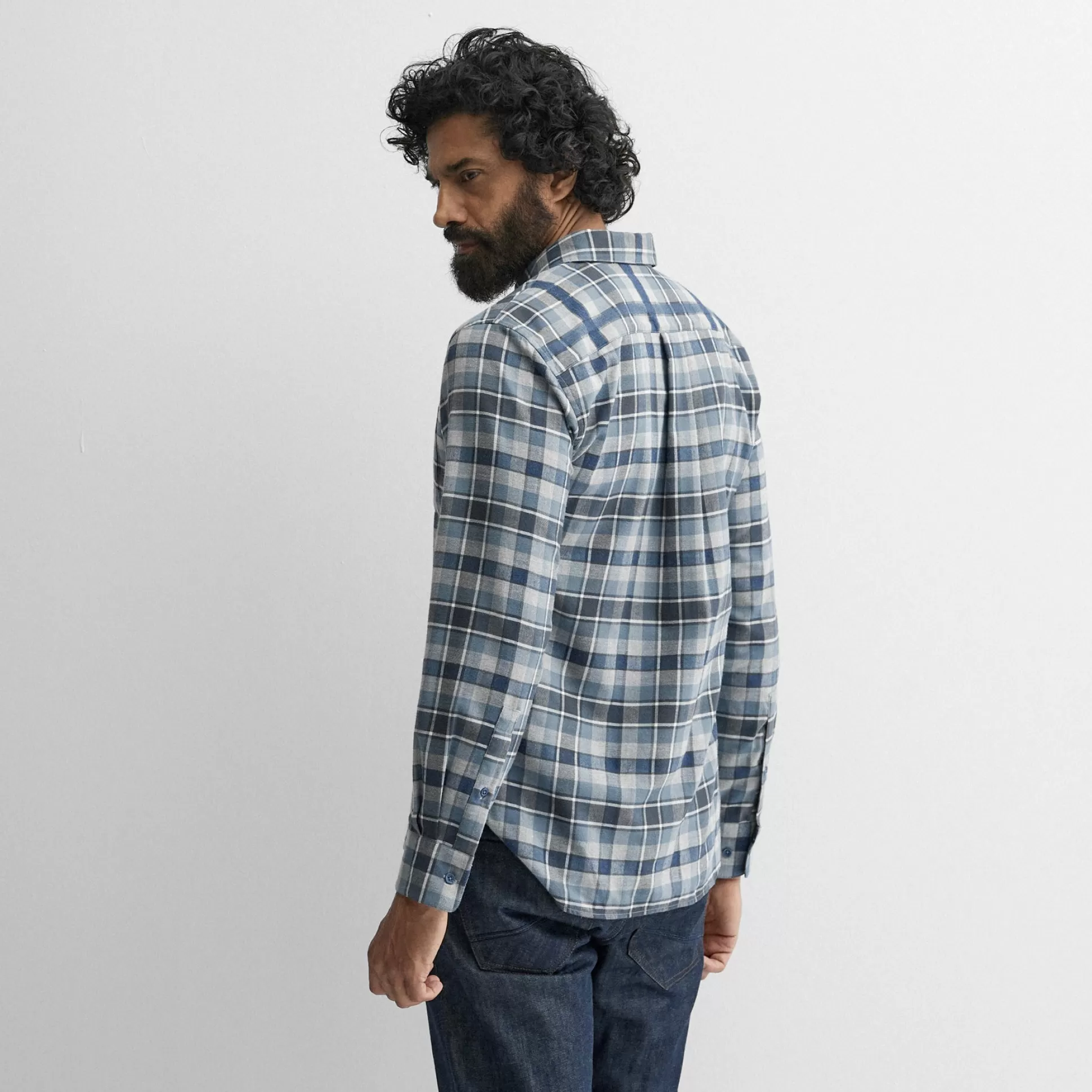 Oliver Sweeney Shirts^Censo Navy/Grey Check