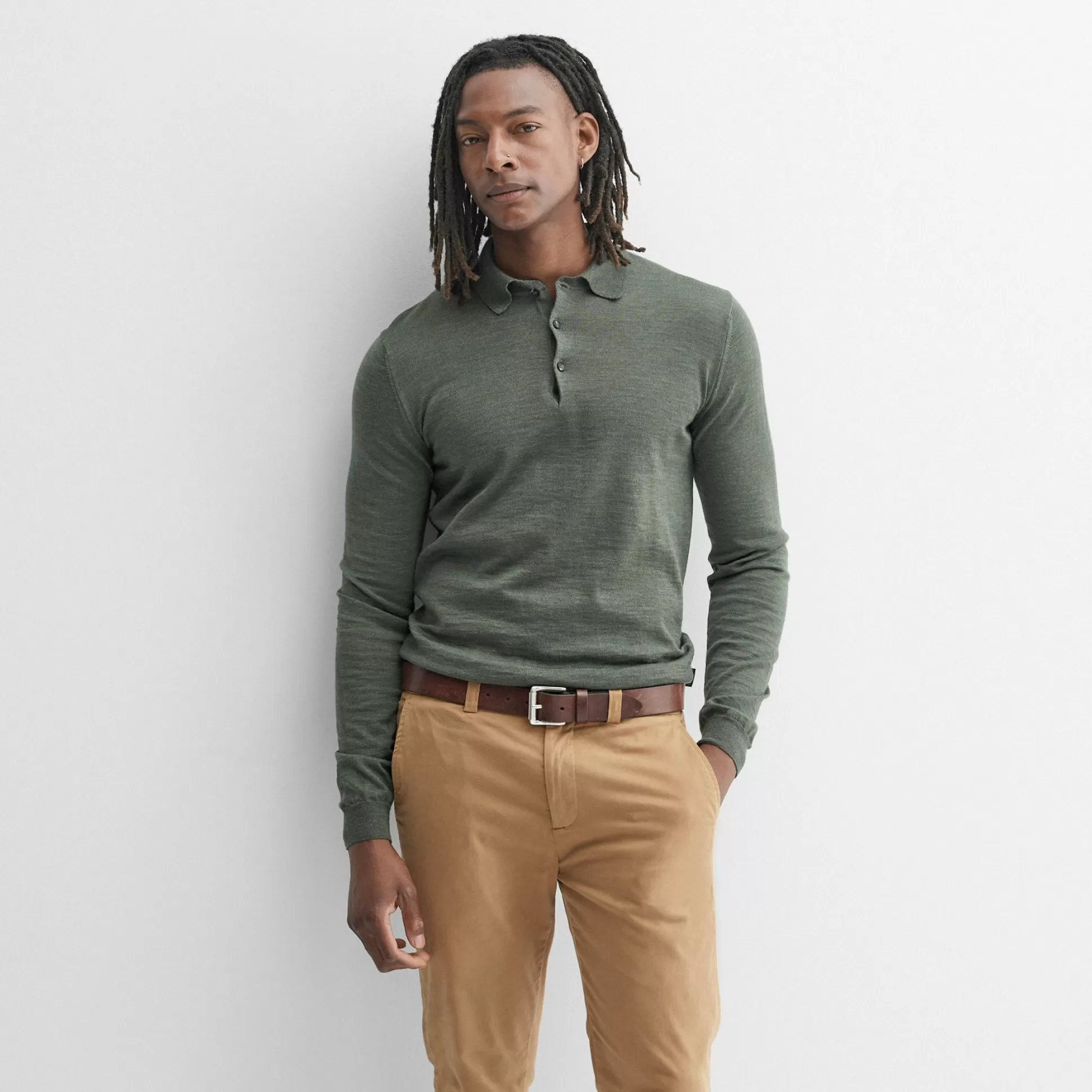 Oliver Sweeney Knitwear^Sulby Khaki